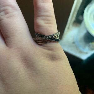 Kay Jewelers Double Band Ring Size 7